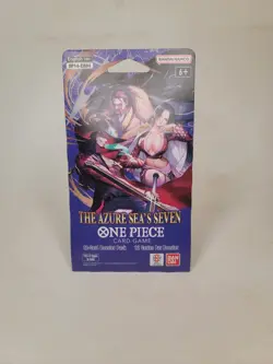 One Piece TCG: The Azure Sea's Seven Sleeved Booster OP-14 English New/Sealed - Image 1