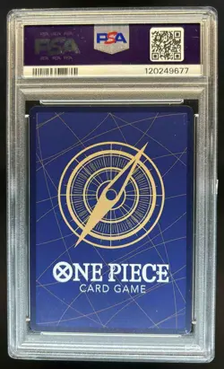 2024 One Piece EN Monkey D. Luffy 2nd Anniversary Tournament Promo #P-043 PSA 10 - Image 2
