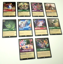 Disney Lorcana Theme Lot - Alice in Wonderland Theme Lot of 10 Cards - Image 1