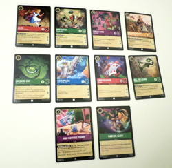 Disney Lorcana Theme Lot - Alice in Wonderland Theme Lot of 10 Cards - Image 2