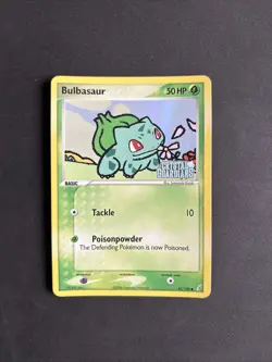 Pokemon TCG Bulbasaur EX Crystal Guardians 45/100 Reverse Holo Common 2006 - LP - Image 1