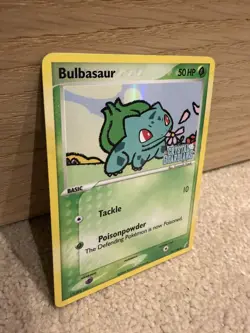 Pokemon TCG Bulbasaur EX Crystal Guardians 45/100 Reverse Holo Common 2006 - LP - Image 3