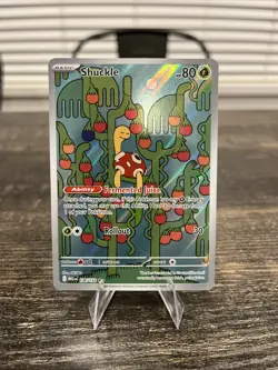 Pokemon TCG - Shuckle Illustration Rare 136/132 Me01: Mega Evolution Holo - Image 1