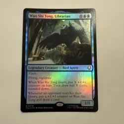 Wan Shi Tong, Librarian FOIL 78 Avatar TLA MTG Mythic Unplayed Mint English M/NM - Image 1