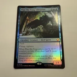 Wan Shi Tong, Librarian FOIL 78 Avatar TLA MTG Mythic Unplayed Mint English M/NM - Image 2