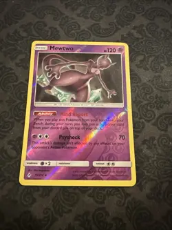 Mewtwo 75/214 Unbroken Bonds Reverse Holo Pokemon Card - Image 1