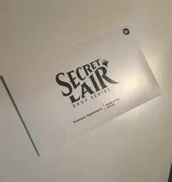 Magic The Gathering Secret Lair Prismatic Nightmares Rainbow Foil Card Set New - Image 1