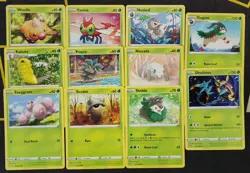 Sword & Shield: Vivid Voltage Complete Common Uncommon 90 Total Pokemon Cards - Image 2