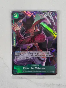 Dracule Mihawk (Illustration Box Vol.4) ST12-003 One Piece Promotion Cards Foil - Image 1