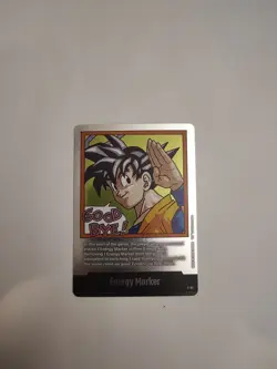 Energy Marker E-83 Silver Manga Booster 02 Dragon Ball Card English NM - Image 1