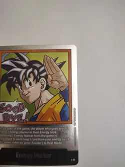 Energy Marker E-83 Silver Manga Booster 02 Dragon Ball Card English NM - Image 5