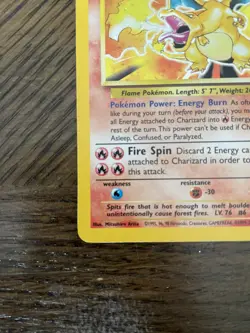 2000 Charizard 4/130 Base Set 2 Rare Holo Rare Pokemon Card - Image 2