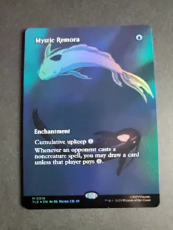 Mystic Remora (Borderless Foil) Mythic MTG Avatar Eternal - Image 1