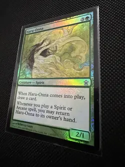Haru-Onna - Foil - LP - NM - Saviors of Kamigawa MTG Magic The Gathering - Image 3