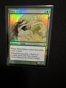 Haru-Onna - Foil - LP - NM - Saviors of Kamigawa MTG Magic The Gathering - Image 4