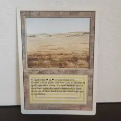 MTG Revised (3rd) Edition (1994): Savannah (Very Rare) Dual Land - Image 1