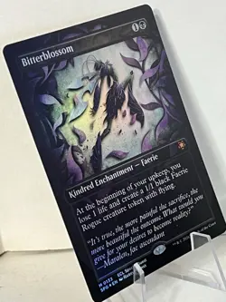 Bitterblossom ** FOIL BORDERLESS ** Special Guest: Lorwyn Eclipsed - NM MTG - Image 3