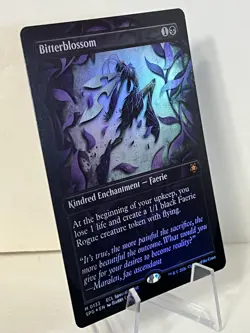 Bitterblossom ** FOIL BORDERLESS ** Special Guest: Lorwyn Eclipsed - NM MTG - Image 5