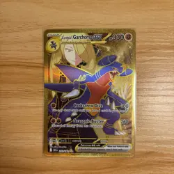 Destined Rivals Cynthia's Garchomp EX Gold Hyper-Rare Card 241/182 Pokemon TCG - Image 1