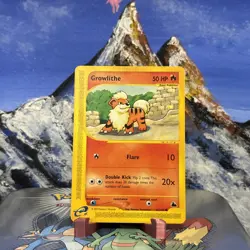 Growlithe - 62/144 Pokemon Skyridge - Regular E Reader LP - Image 1