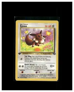 1999 Pokemon TCG Eevee Jungle 51/64 Regular Common 1st Edition - Image 1