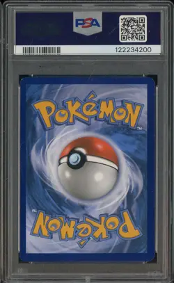 2018 Pokemon SM Black Star Promo Staff #SM219 Entei Holo PSA 7 NM - Image 2