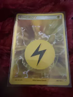 Pokemon TCG Holon Phantoms Holo Energy 108/110 Lightning Energy - Image 2