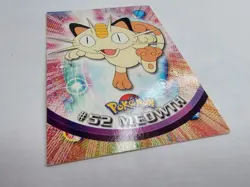 Topps Pokemon #52 Meowth Regular Cat Pokemon TV Animation Edition LP - Image 2