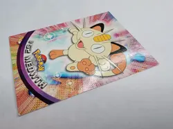 Topps Pokemon #52 Meowth Regular Cat Pokemon TV Animation Edition LP - Image 3