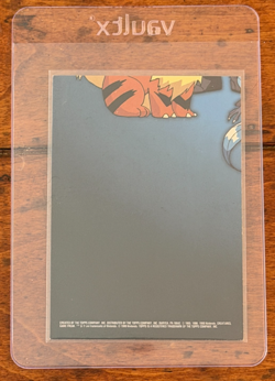 1999 Topps Pokemon Meowth TV11 #52 TV Animation Edition Blue Logo 1st Series - Image 2