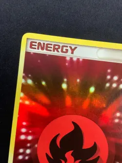 FIRE ENERGY - 104/108 - POWER KEEPERS - HOLO RARE POKEMON CARD - LP - Image 5