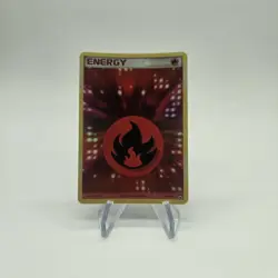 Fire Energy 104/108 Pokemon TCG 2007 EX Power Keepers LP - Image 1