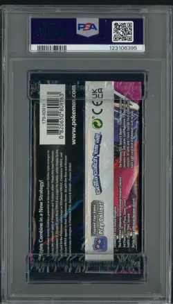 2021 Pokemon Int'l SWSH Fusion Strike Foil Pack Booster Mew PSA 9 MINT - Image 2
