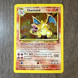 Pokemon TCG Charizard 4/130 Holo Rare - Base Set 2 - Image 1
