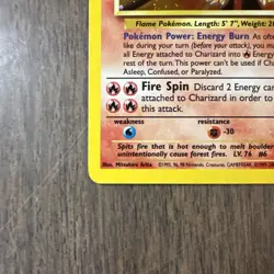 Pokemon TCG Charizard 4/130 Holo Rare - Base Set 2 - Image 5