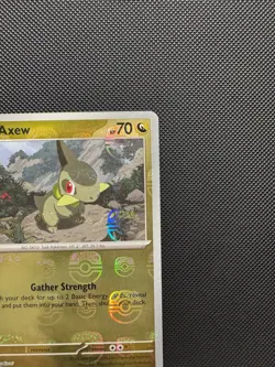 Pokemon TCG Axew 068/086 (Master Ball Pattern) Sv: Black Bolt Near Mint - Image 3