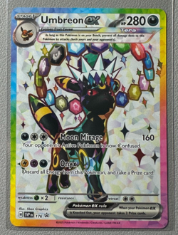 Pokemon Prismatic Evolutions Umbreon ex 176 SVP176 Figure Collection Promo 16 - Image 1