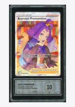 Pokemon PCG 10 Acerola's Premonition FA 2022 TG24/TG30 Brilliant Stars English - Image 1