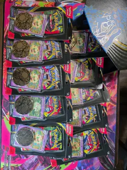 Pokemon TCG Phantasmal Flames Whimsicott Blister Pack X 10 - Factory Sealed NM - Image 4