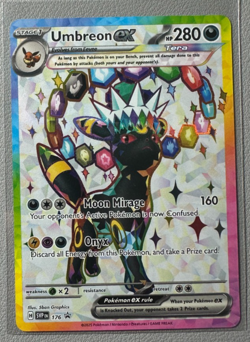 Pokemon Prismatic Evolutions Umbreon ex 176 SVP176 Figure Collection Promo 15 - Image 1