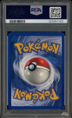 1999 Pokemon Game 7 Hitmonchan Holo PSA 7 NM - Image 2