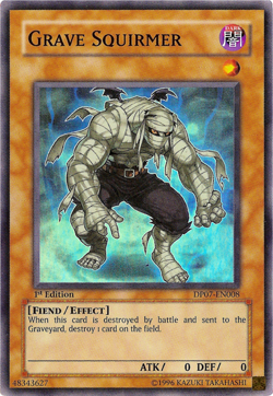 Grave Squirmer - DP07-EN008 1st Ed Super Rare NM Yugioh - Image 1