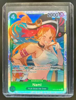 2026 One Piece Azure Sea's Seven Nami SR #OP14-031 - Image 1