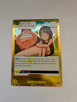 One Piece Dereshi! (OP09-117/229) OP09 Emperors in the New World NM FOIL! - Image 1