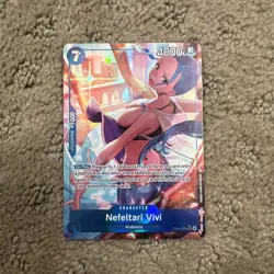 One piece TCG EB04-025 Nefeltari Vivi Alternate Art - OP14 The Azure Sea’s Seven - Image 1