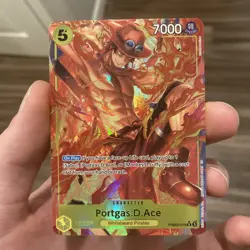 Portgas.D.Ace - PRB02-018 (Alternate Art) Premium Booster -The Best- Vol. 2 Foil - Image 1