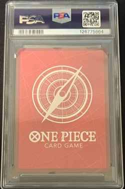 One Piece OP01-003 Monkey D Luffy - Errata - Alternate Art Leader PSA 10 - Image 2