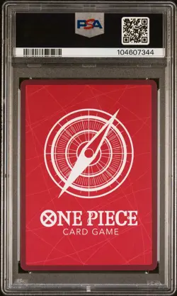 One Piece OP01-003 Monkey D Luffy Pre-Errata Alternate Art Leader PSA 10 - Image 3