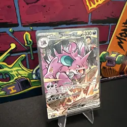 Pokemon TCG Team Rockets Nidoking EX 233/182 Destined Rivals NM Condition - Image 2