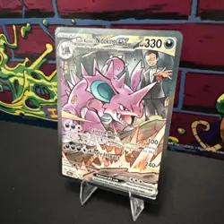 Pokemon TCG Team Rockets Nidoking EX 233/182 Destined Rivals NM Condition - Image 3